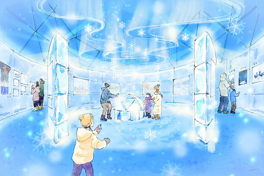 氷の美術館イメージ