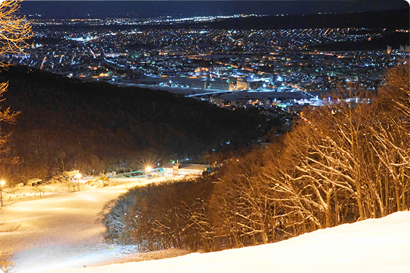 画像：札幌藻岩山スキー場