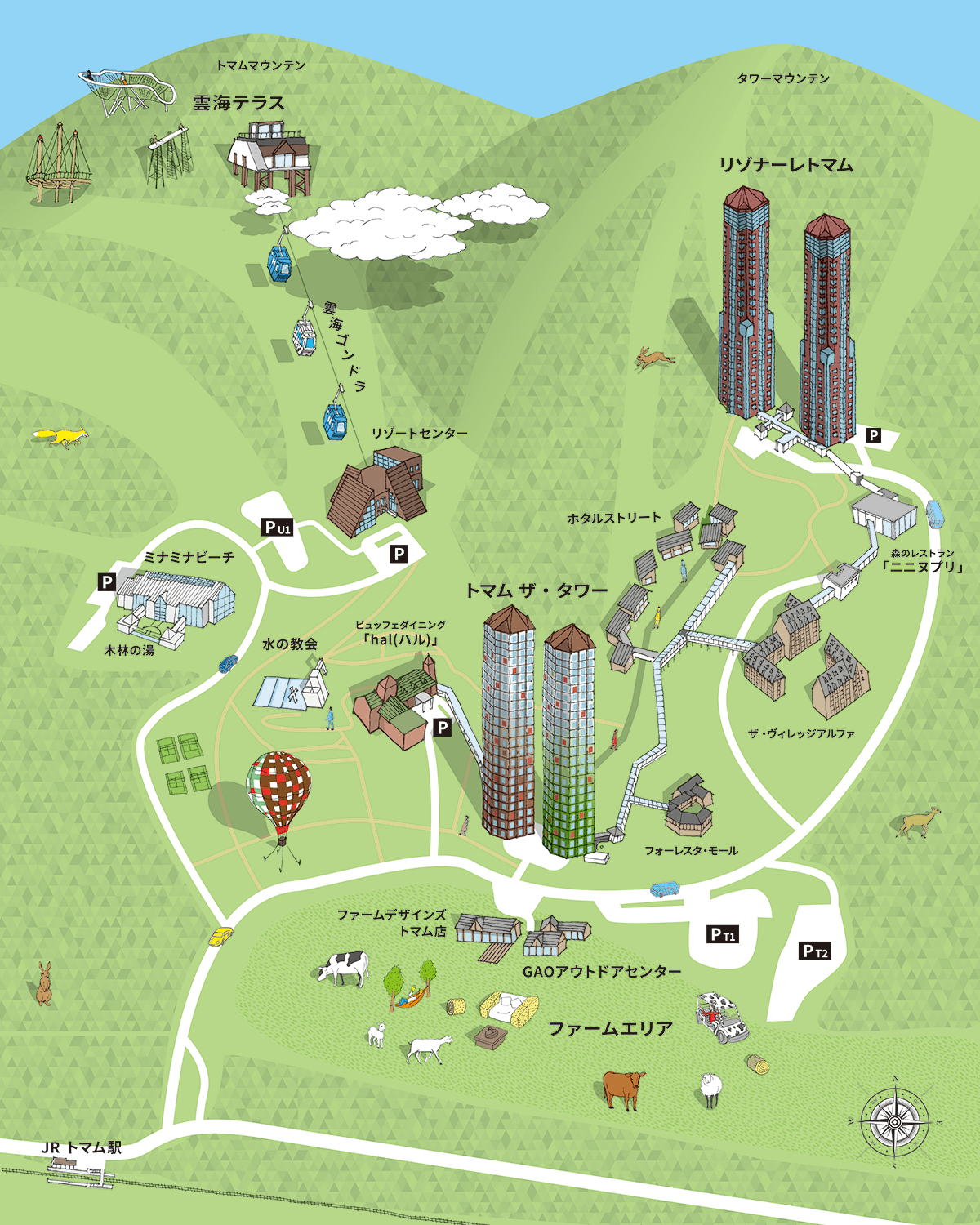 area map